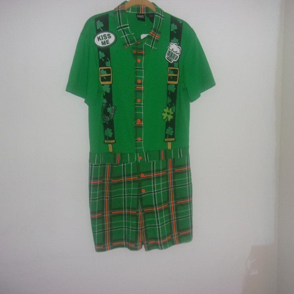 St. Patrick's Day  Shorts Romper (SALE)